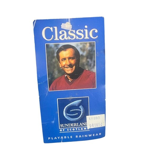 Sunderland Of Scotland Mens Textured Classic Pullover Vest Black White Golf L Sp - Picture 4 of 16